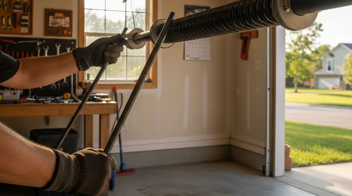 Garage door spring replacement service in Bamberg SC