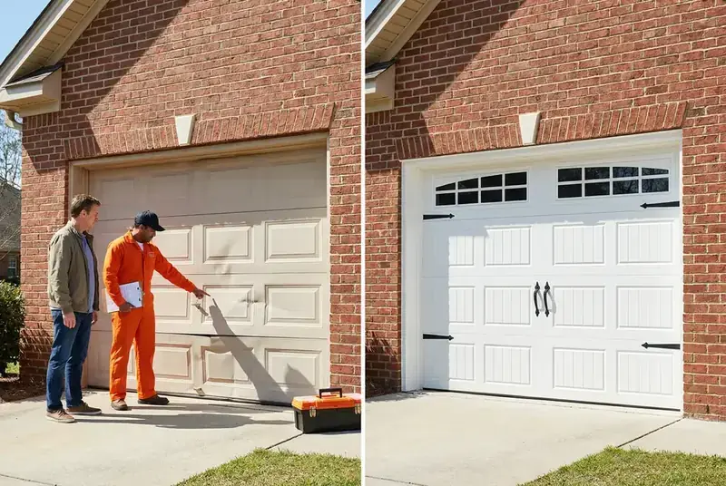 Garage Door Repair vs. Full Replacement in Orangeburg: A Homeowner's Cost Guide